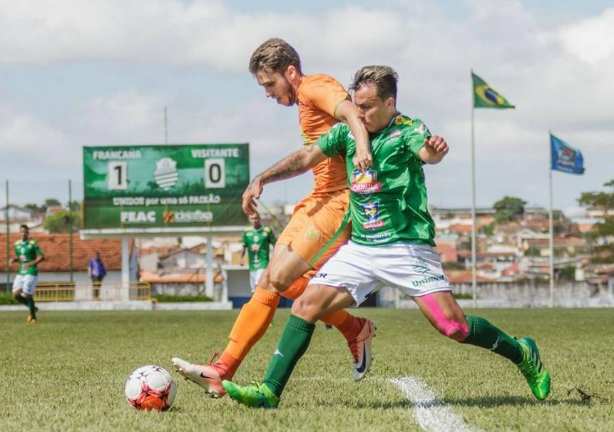 Segundona: Alegando ato de indisciplina, Francana desliga atacante Vinícius Cabelo (Foto: Marcos Limonti/ Triele)