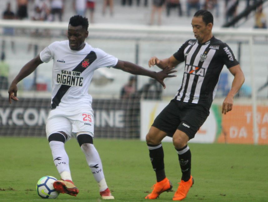O Vasco da Gama conseguiu a virada aos 52 minutos do segundo tempo sobre o Atlético-MG (Foto: Paulo Fernandes/Vasco)