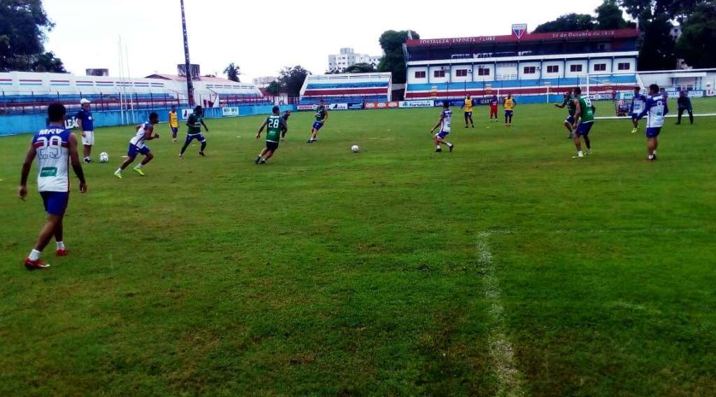 O Fortaleza deve ter apenas uma alteração em relação ao time que iniciou contra o Guarani 