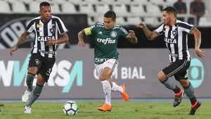 Botafogo 1 x 1 Palmeiras - Defesa falha de novo, e Verdão cede empate na estreia