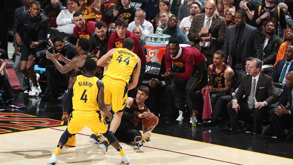 NBA: Com 46 pontos de LeBron, Cavaliers vence Pacers e empata série pelos playoffs