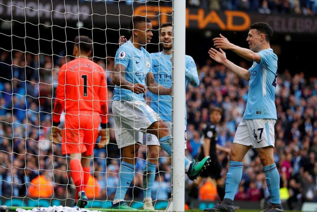 Manchester City deu show neste domingo