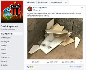 Série D: Real Ariquemes é surpreendido com velas antes de duelo com São Raimundo-PA