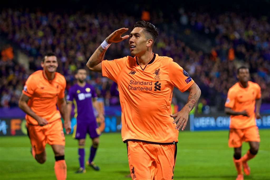 Firmino exalta Klopp no Liverpool e já sonha com gol na Copa do Mundo