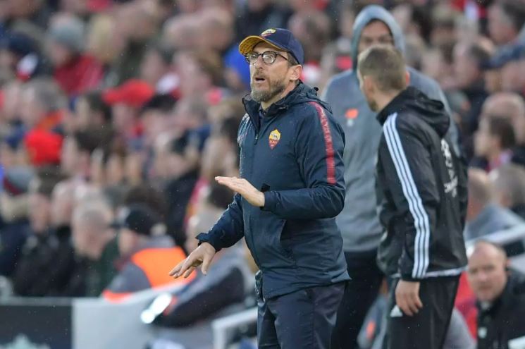 Liga dos Campeões: Eusebio Di Francesco não joga a toalha após goleada sofrida pela Roma