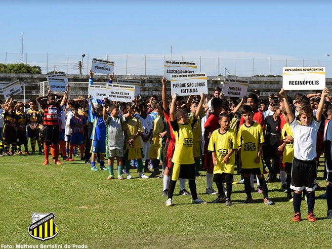 Série D: Copa Grêmio Novorizontino de Futebol Infantil começa em Novo Horizonte