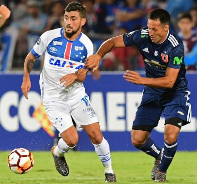 Cruzeiro não deu chance ao time chileno