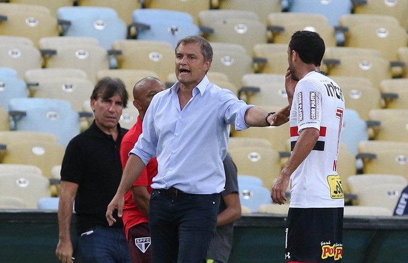 Diego Aguirre não lamenta empate do São Paulo no Rio de Janeiro