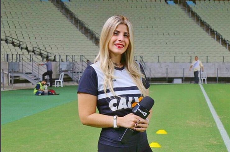 Repórter da TV Ceará é agredida por torcedores após derrota para o Flamengo