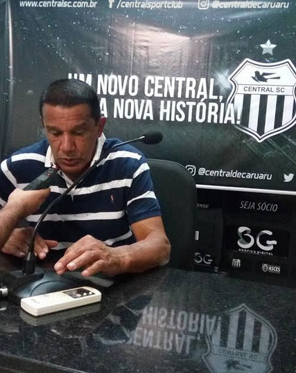Mauro Fernandes quer recuperação do Central já na próxima rodada da Série D