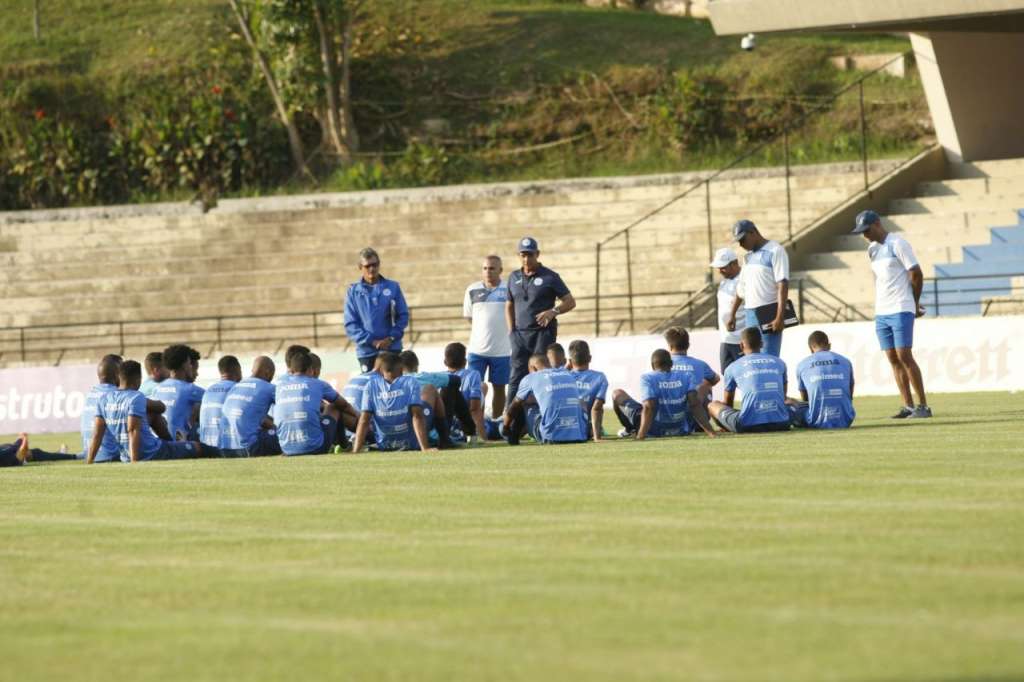 Azulão encerra trabalhos, com dúvidas e retornos para manter boa fase (Foto: Jesus Vicente)