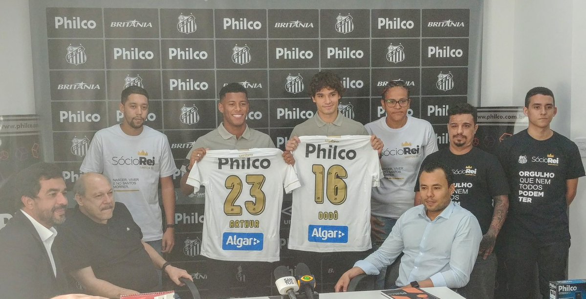 Santos fecha novo contrato de patrocínio com empresa de eletroeletrônicos