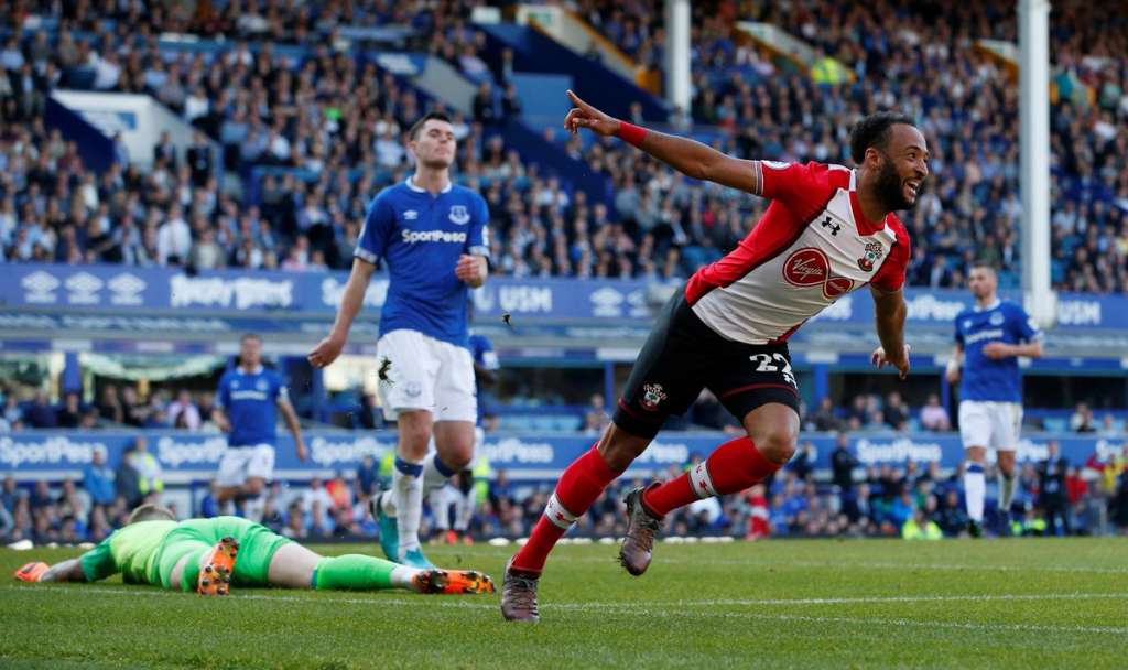 Everton buscou empate no fim com o Southampton 