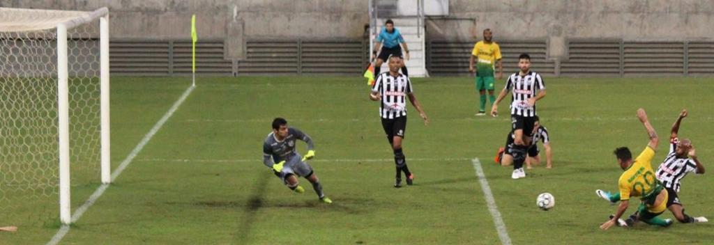 Cuiabá conseguiu importante vitória sobre o Tupi, por 1 a 0, na Arena Pantanal