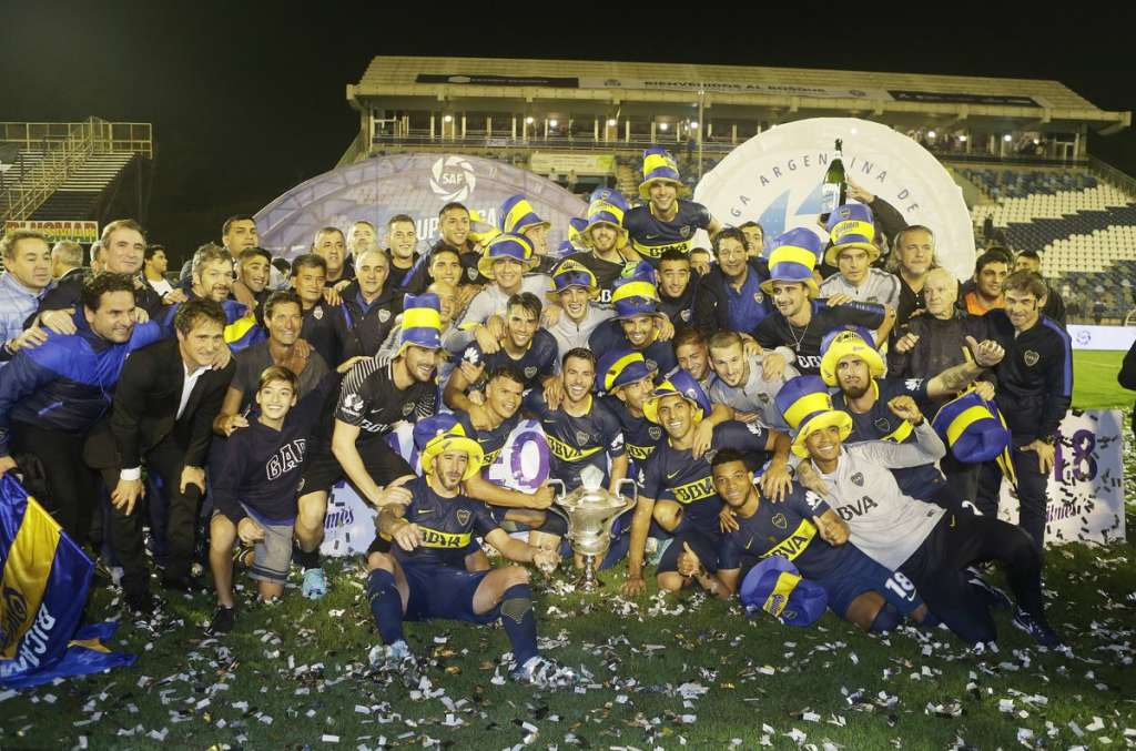 Boca Juniors é campeão argentino