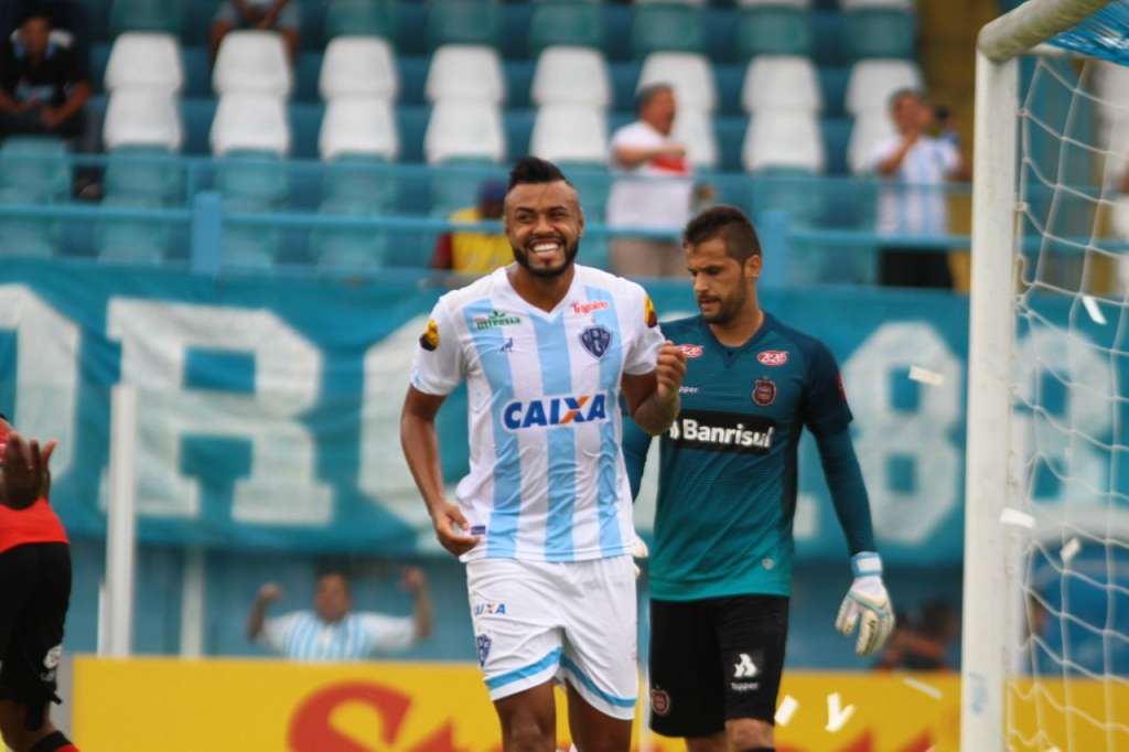 O artilheiro Cassiano é uma das baixas no Paysandu para duelo em Caxias do Sul (Foto: Fernando Torres/Paysandu)