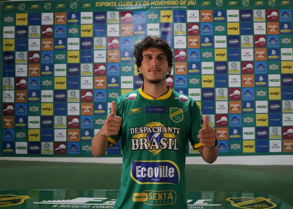 Rafael Guedes é o novo reforço do XV de Jaú (Foto: Tiago Pavini/XV de Jaú)