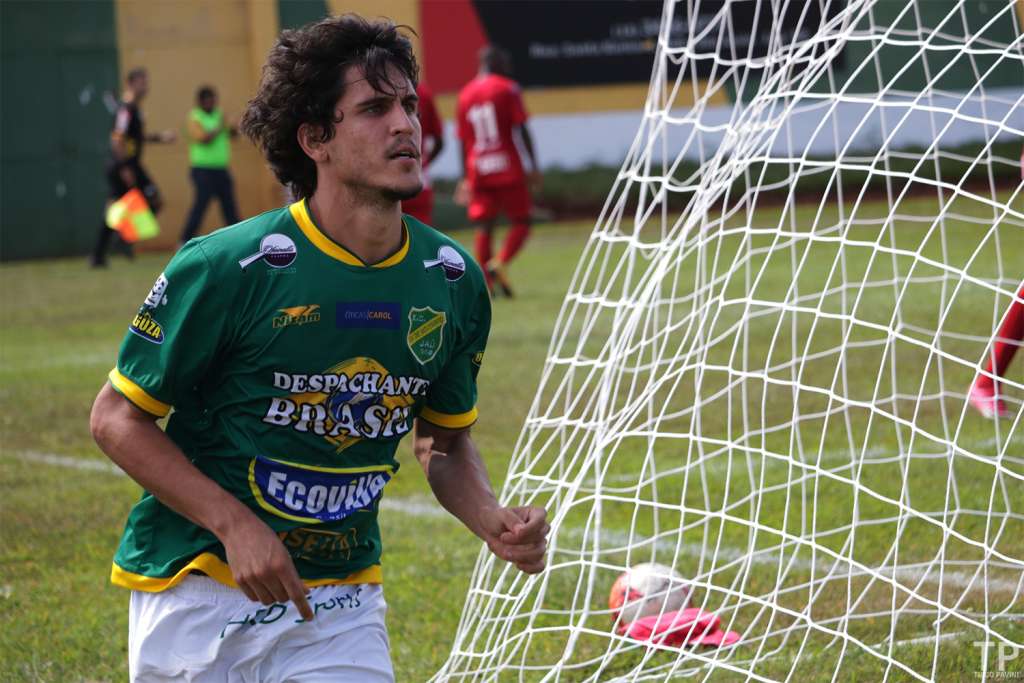 O estreante Rafael Guedes marcou o gol de empate do XV (FOTO: Tiago Pavini/XV de Jaú)