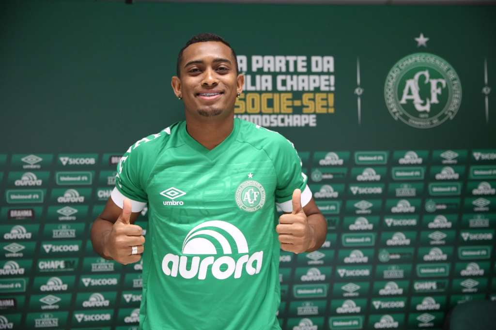 Marcos Vinícius é o novo reforço da Chapecoense - Sirli Freitas/Chapecoense