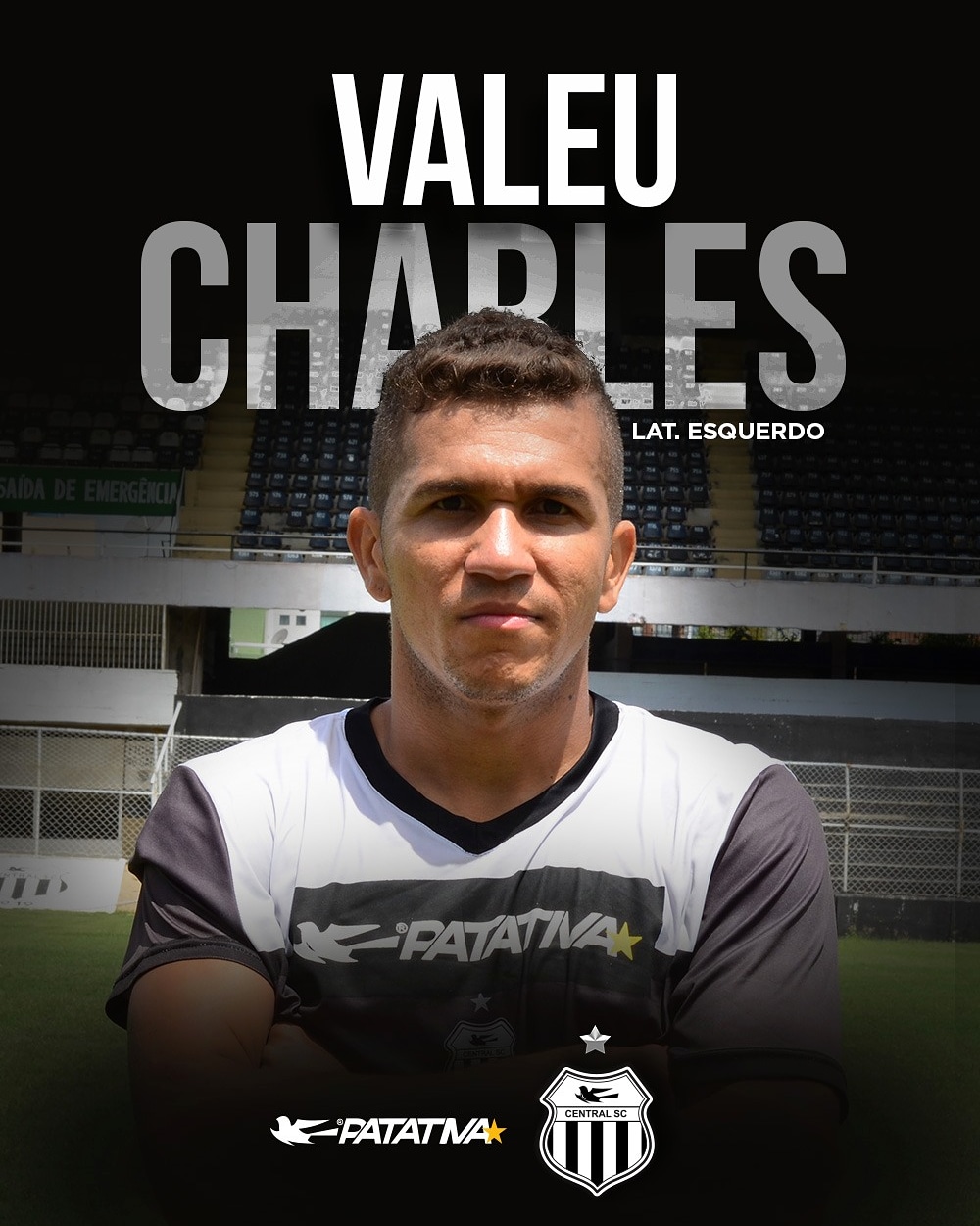 Série D: Lateral-esquerdo do Central-PE, Charles acerta com Boa Esporte