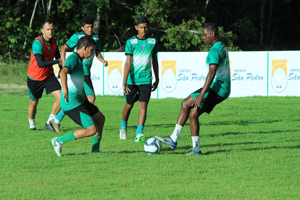Série D: Atacante do Manaus, Marcelo Nicácio projeta triunfo sobre Macapá e classificação no Grupo A1 (Foto: Emanuel Mendes Siqueira/Manaus FC)