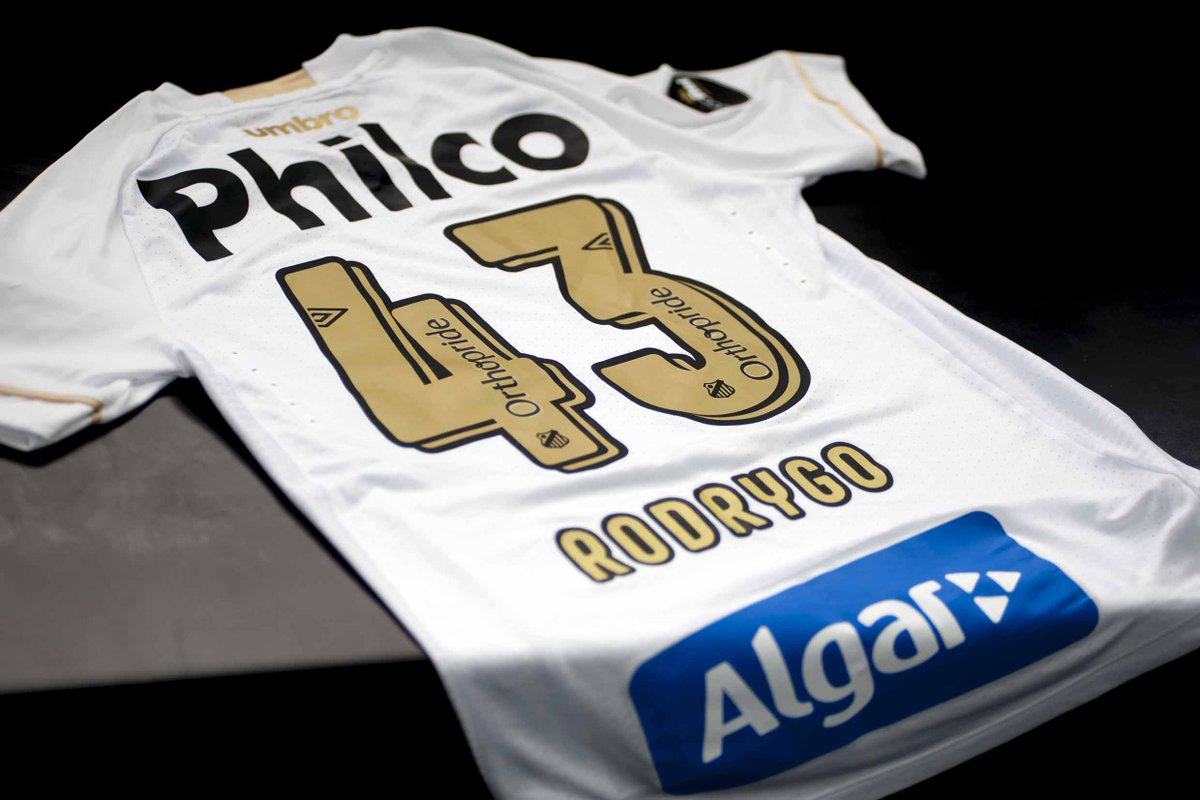 Santos anuncia contrato de patrocínio para o número da camisa até 2020