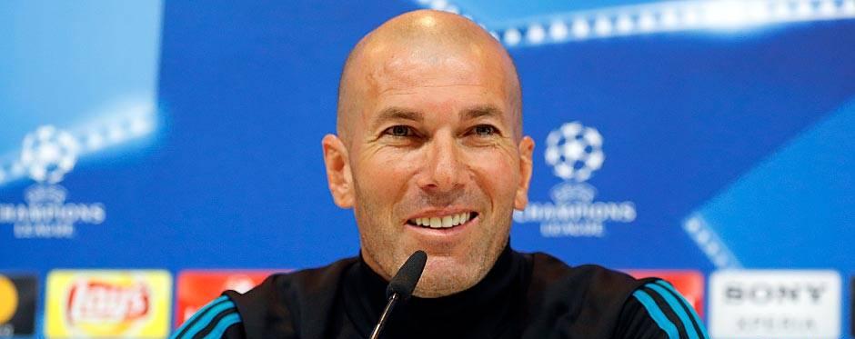 Liga dos Campeões: Zinedine Zidane minimiza histórico vencedor do Real Madrid