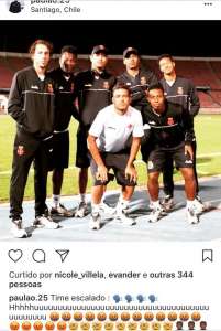 Após foto polêmica, Vasco manda quatro jogadores de volta ao Brasil