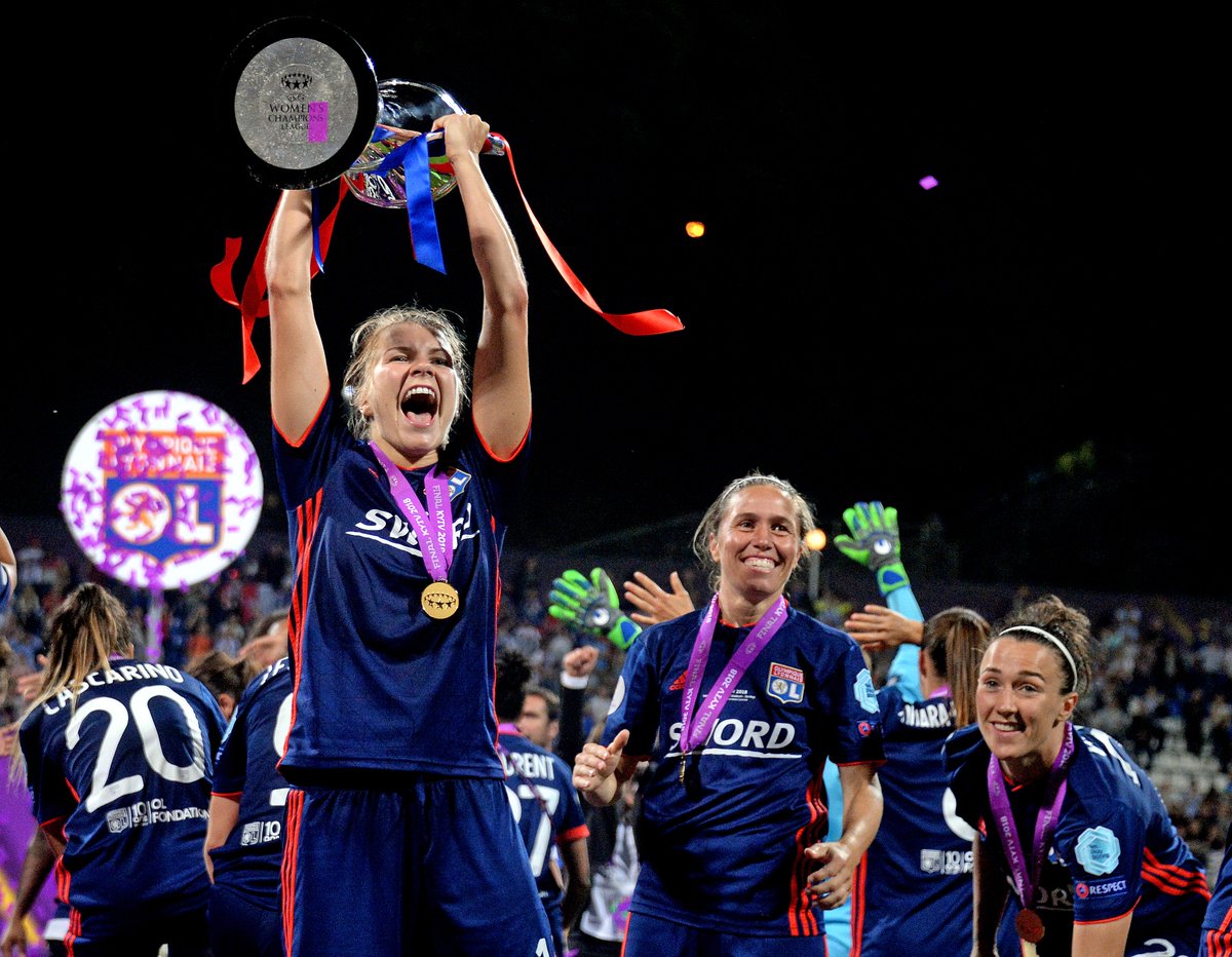 LIGA DOS CAMPEÕES FEMININA: Lyon vira sobre Wolfsburg na prorrogação e conquista 5º título