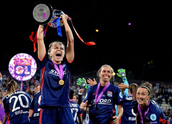 LIGA DOS CAMPEÕES FEMININA: Lyon vence Wolfsburg na prorrogação e conquista 5º título