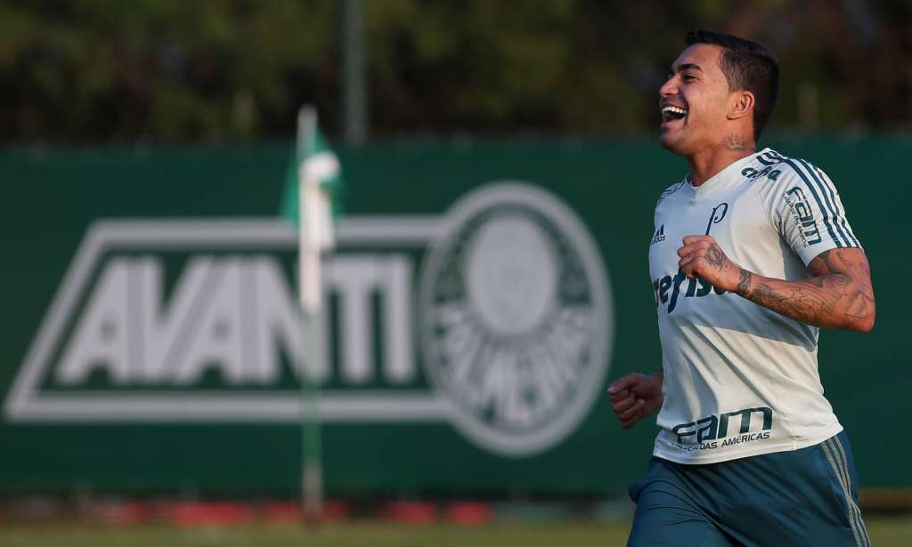 Liberado pela CBF, o atacante Dudu reforça o Palmeiras contra o Sport