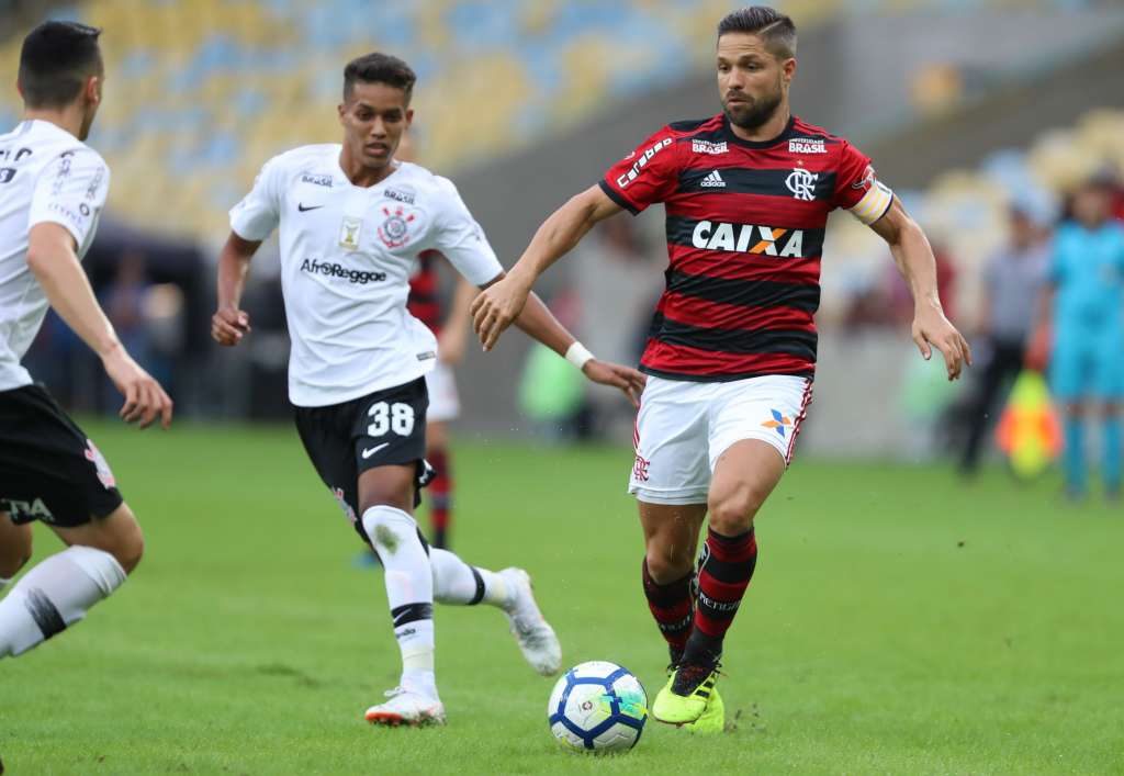 O Flamengo mereceu a vitória sobre o Corinthians por ter buscado mais o gol (Foto: Gilvan de Souza/Flamengo)