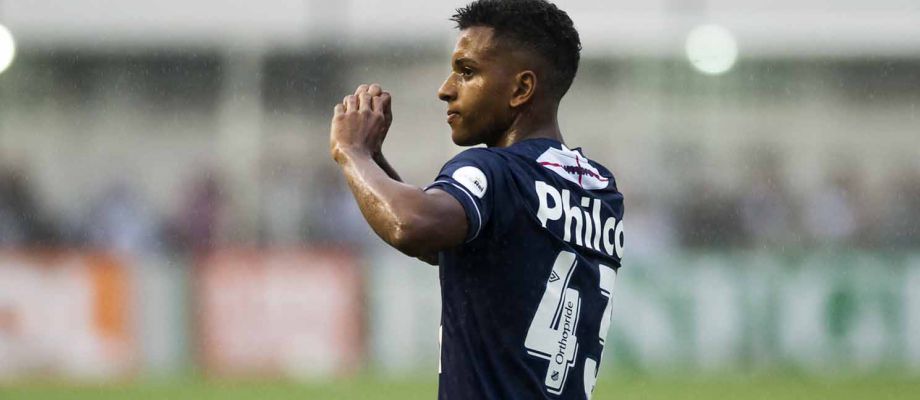 Rodrygo brilhou na tarde deste domingo