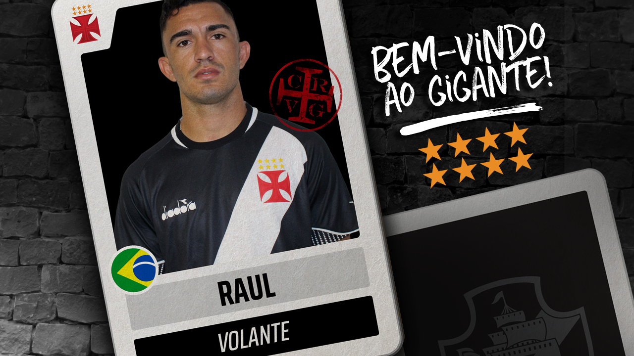Ex-Ceará, volante Raul é anunciado como novo reforço do Vasco: ‘É um sonho’