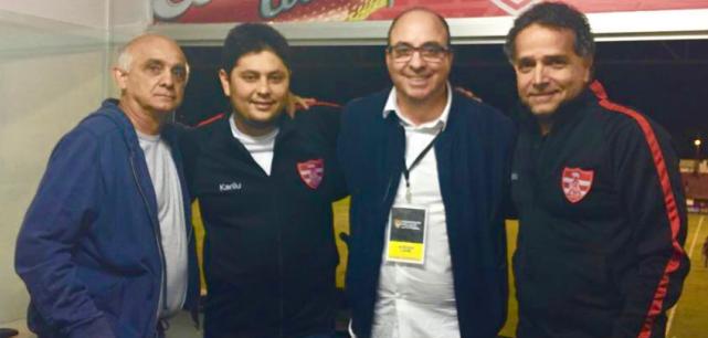 Linense agradece Reinaldo Bastos, da FPF, pelo sucesso do Sustentável na Série D