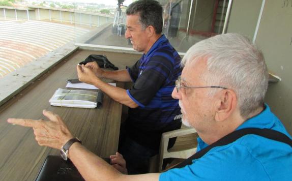 Sérgio Carvalho e Oscar Silva no Teixeirão