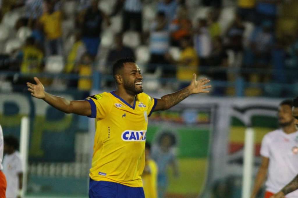 Cassiano é um dos artilheiros da Série B do Brasileiro com cinco gols marcados (Foto: Fernando Torres/Paysandu)