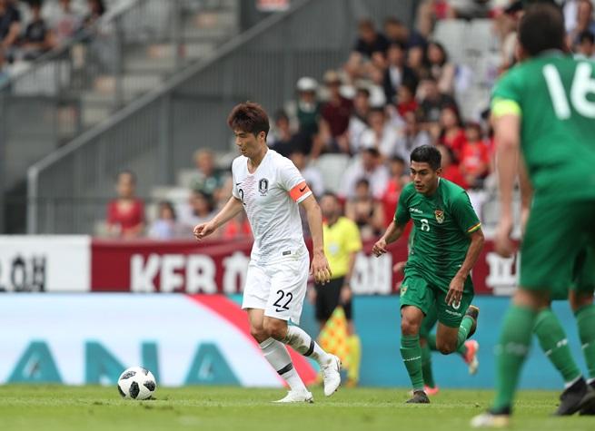 AMISTOSOS: Coreia do Sul fica no empate sem gols com a Bolívia, na Áustria