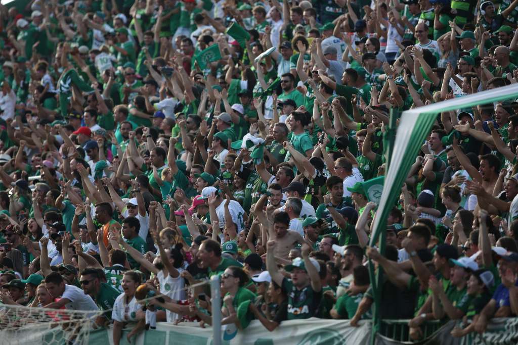 Chape conta com apoio da torcida para superar o Cruzeiro - Reprodução/Chapecoense