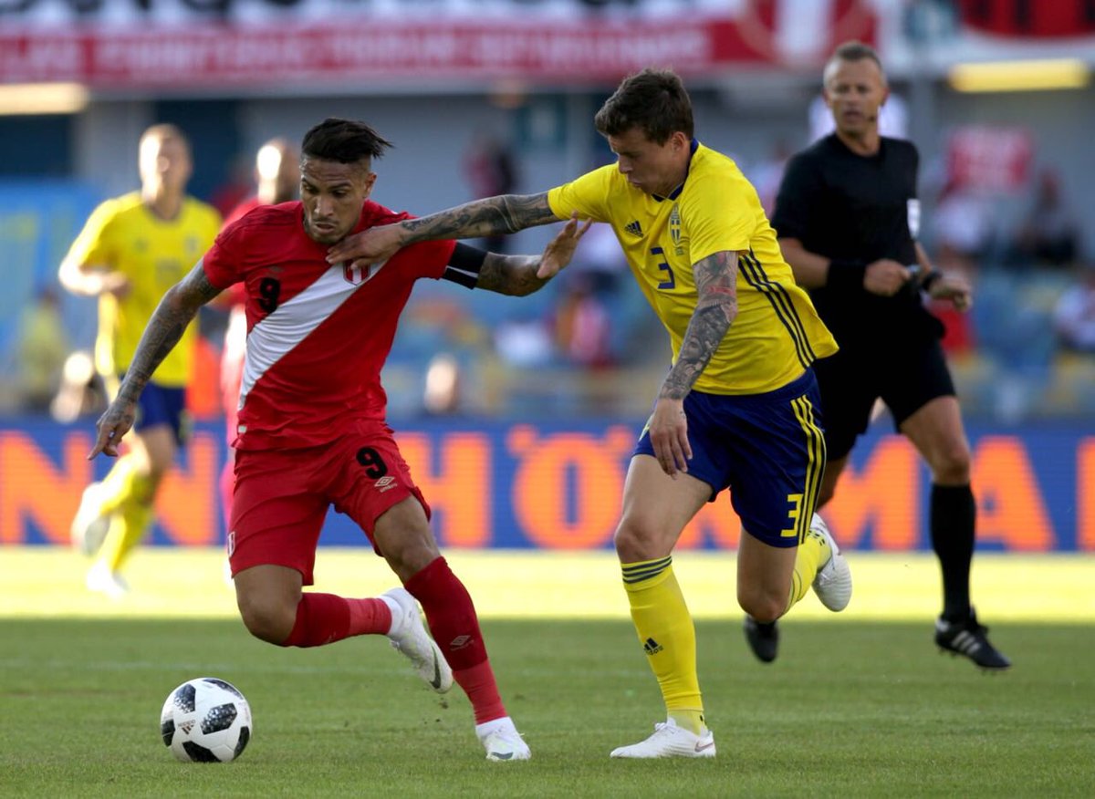 AMISTOSOS: Peru empata com a Suécia e aumenta série invicta em último teste antes da Copa
