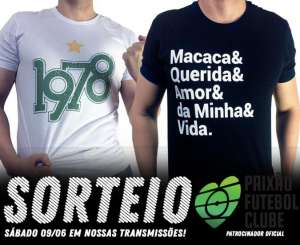 Você concorreu as camisas personalizadas do Paixão por Futebol? Então veja se ganhou !