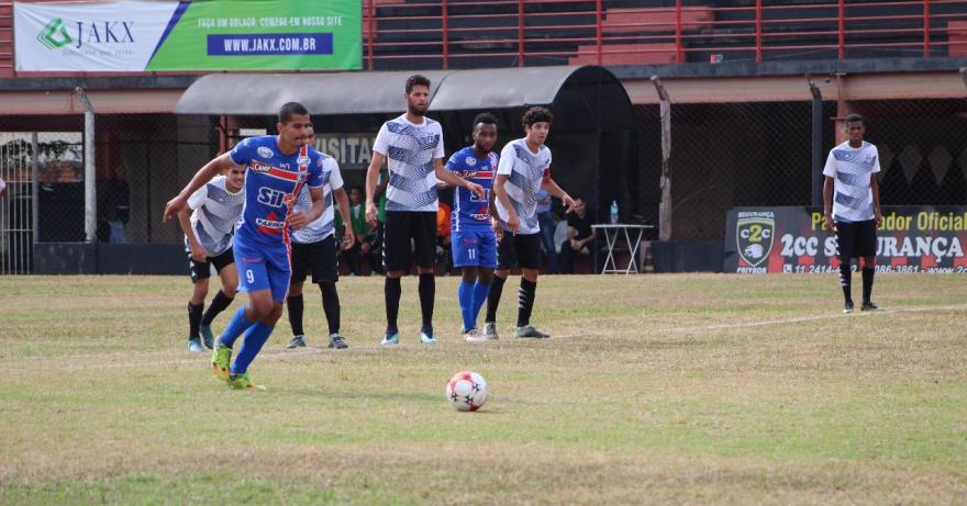 Segundona: Com atacante Alan inspirado, Guarulhos vence União Mogi, lanterna do Grupo 4 (Foto: João Rafael Pinheiro)