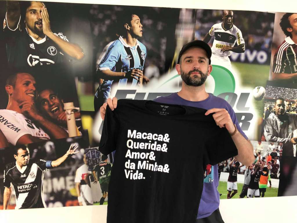 Fredy Colombini faturou a camisa personalizada da Ponte Preta