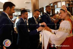 COPA DO MUNDO: Costa Rica chega à Rússia e atacante celebra: 'Alegria inexplicável'