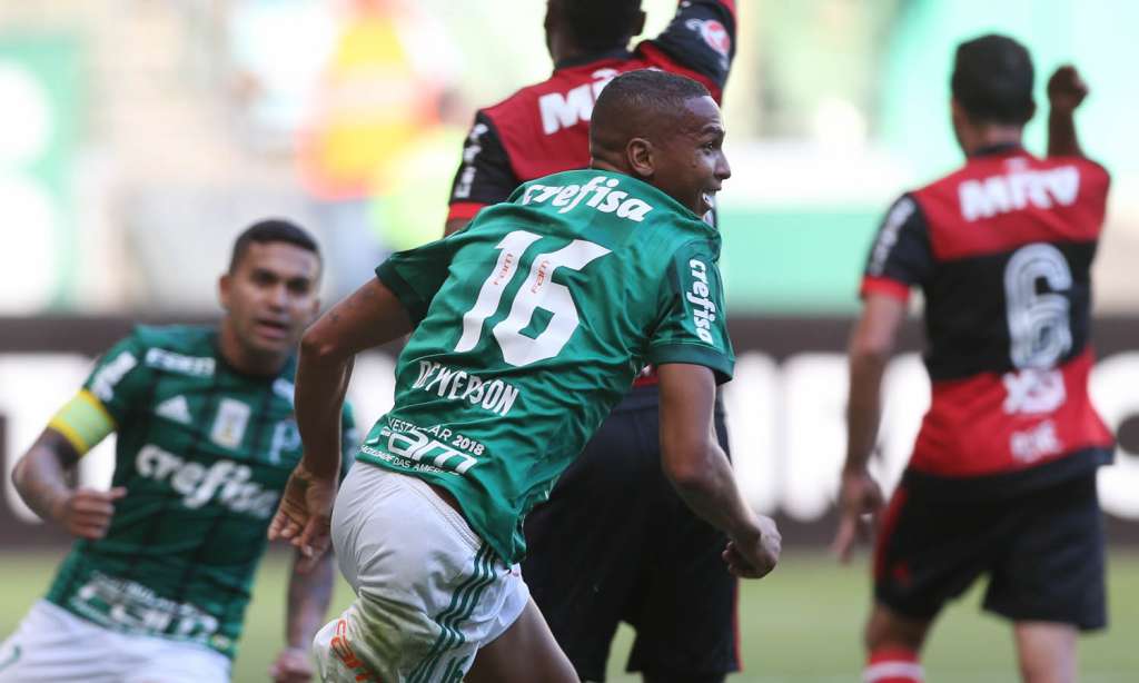 No último confronto, o Palmeiras venceu por 2 a 0