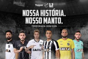 Focado em se manter na elite, Ceará apresenta unifomes para a temporada 2018/19