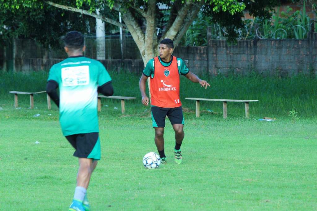 Série D: Lateral do Manaus, Negueba vibra com volta ao time e projeta decisão com Rio Branco (Foto: Emanuel Mendes Siqueira/Manaus FC)  