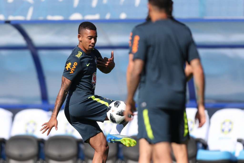 Brasil treina firme para início da Copa do Mundo - Lucas Figueiredo / CBF