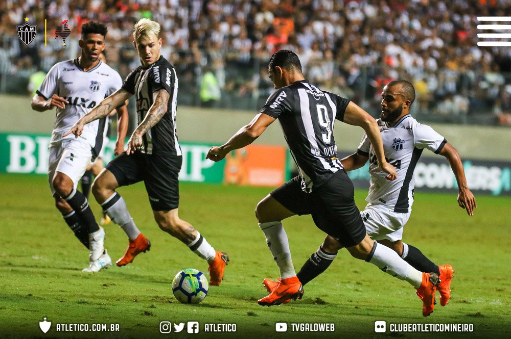 Atlético-MG 2 x 1 Ceará – Com gol de Luan nos acréscimos, Galo segue vice