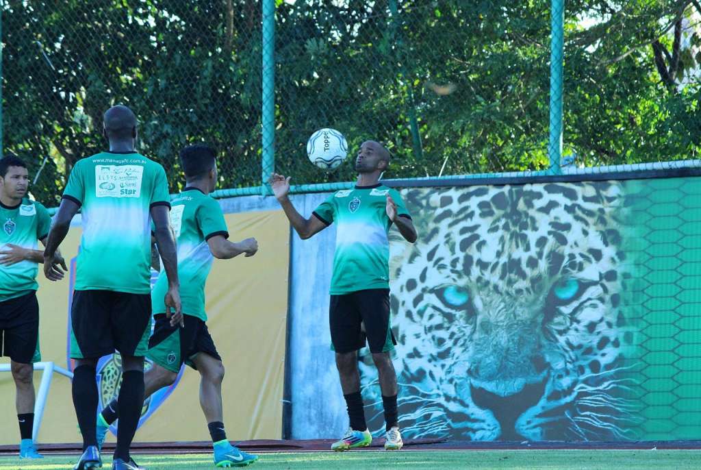 Rossini rechaça insônia, mantém tranquilidade, busca pelo gol e por ajudar equipe do Manaus (Foto: Emanuel Mendes Siqueira/Manaus FC)